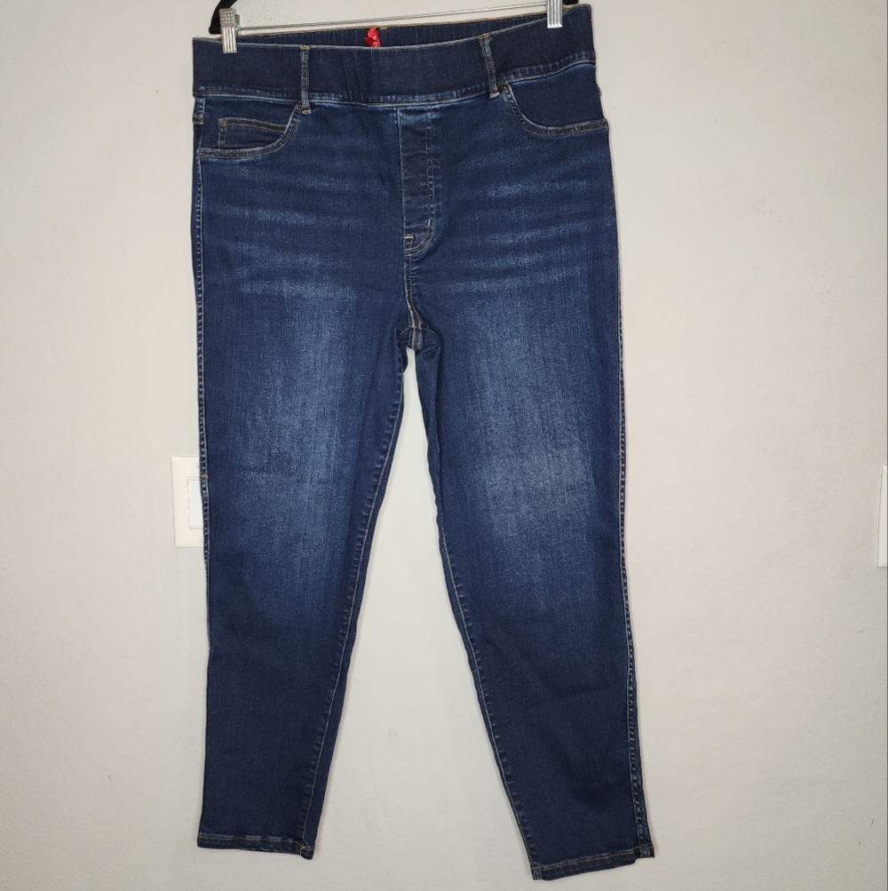 Spanx Pull On Skinny Jeans Stretch Denim Size 2X #20342R